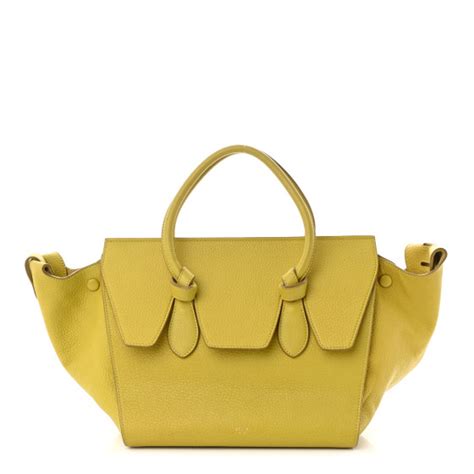 chartreuse celine bag|CELINE Crisped Calfskin Mini Tie Knot Tote Chartreuse 1411684 .